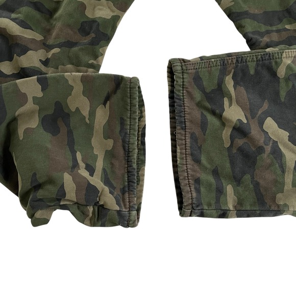 Wrangler Relaxed Fit Mens Camouflage Cargo Pants Fleece Lined 39x30 (38x30 tag) - Picture 6 of 9